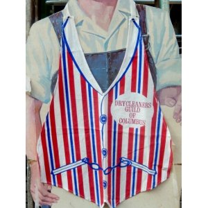 画像: dp-160309-59 Vintage DRYCREANERS Kid's Apron