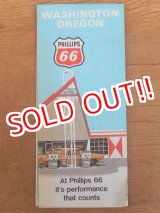 画像: dp-160501-22 PHILLIPS 66 / 70's Road Map "Washington Oregon"