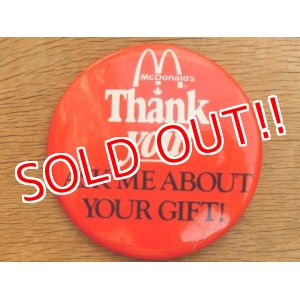 画像: ct-160601-09 McDonald's CANADA / Vintage Pinback