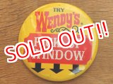 画像: ct-160601-08  Wendy's / Vintage Pinback