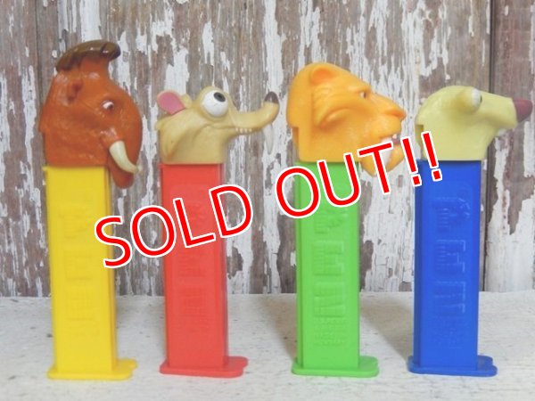 画像4: pz-141101-617 Ice Age 2 / 2000's PEZ Dispenser set of 4