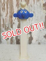 画像: pz-130917-04 Smurf / 80's PEZ Dispenser "Thin feet White Stem"