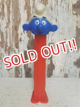 画像: pz-130917-04 Smurf / 80's PEZ Dispenser "Thin feet Red Stem"