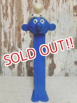 画像: pz-130917-04 Smurf / 80's PEZ Dispenser "Thin feet Blue Stem"