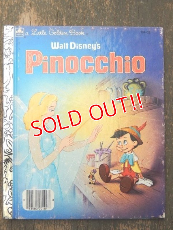 画像1: bk-160608-12 Pinocchio / 80's Little Golden Book