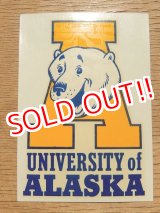 画像: dp-160701-02 University of Alaska / Vintage Decal