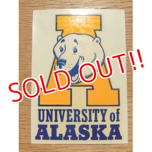 画像: dp-160701-02 University of Alaska / Vintage Decal