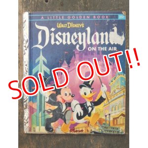 画像: bk-160706-15 Walt Disney's Disneyland On The Air / 50's Picture Book