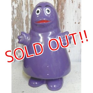 画像: ct-160823-37 McDonald's / Grimace 80's Ceramic Coin Bank