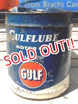 画像: dp-160901-03 GULF / 60's 5 Gallon Oil Can