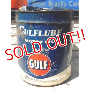 画像: dp-160901-03 GULF / 60's 5 Gallon Oil Can