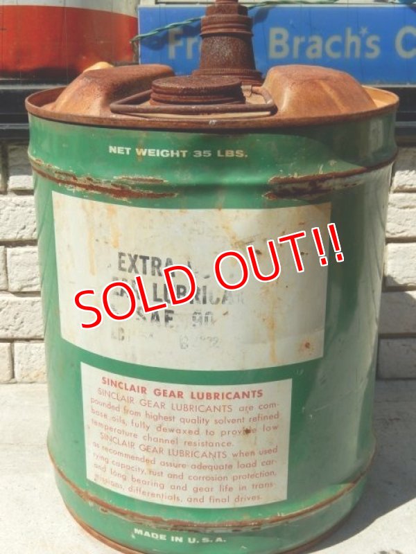 dp-160901-01 Sinclair / 60's 5 Gallon Oil Can