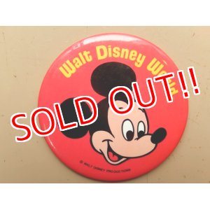 画像: ct-160901-20 Walt Disney World / 70's Mickey Mouse Pinback