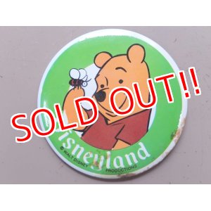 画像: ct-160901-23 Disneyland / 70's Winnie the Pooh Pinback