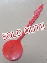 画像: ct-160901-33 Planters / Mr.Peanut 60's Plastic Butter Spoon (Red)