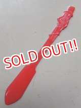 画像: ct-160901-34 Planters / Mr.Peanut 60's Plastic Butter Knife (Red)