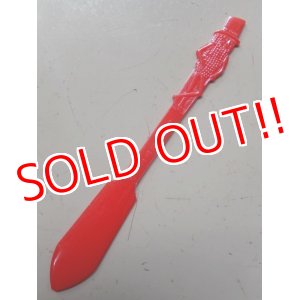 画像: ct-160901-34 Planters / Mr.Peanut 60's Plastic Butter Knife (Red)