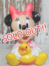 画像: ct-160901-48 Baby Minnie Mouse / 90's Soft Vinyl Doll