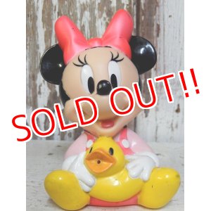 画像: ct-160901-48 Baby Minnie Mouse / 90's Soft Vinyl Doll