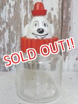 画像: dp-161015-07 Bosco / Hazel Atlas 60's Clown Glass Jar