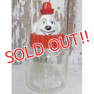 画像: dp-161015-07 Bosco / Hazel Atlas 60's Clown Glass Jar