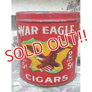 画像: dp-161015-05 WAR EAGLE CIGARS / 40's Tin Can