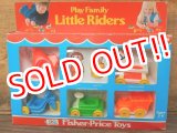 画像: ct-161001-21 Fisher-Price / 1974 Play Family Little Riders Box