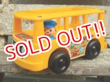 画像: ct-161001-08 Fisher-Price / 1969 MINI BUS (Yellow)