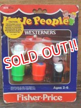 画像: fp-161001-20 Fisher-Price / 80's Little People "Westerners"