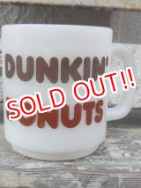 画像: dp-161101-08 DUNKIN' DONUTS / Glasbake 60's Mug 【JUNK】