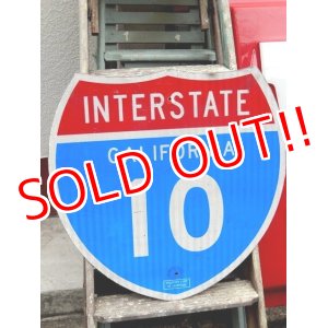 画像: dp-161101-03 INTERSTATE Sign "California 10"