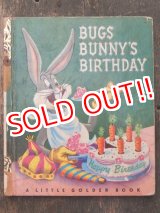 画像: bk-160706-07 Bugs Bunny Birthday / 50's Picture Book