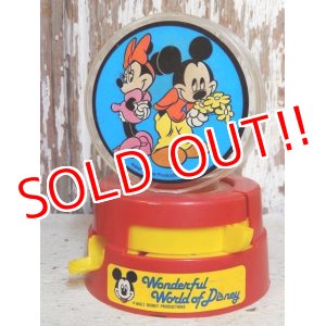 画像: ct-161110-15  Mickey Mouse & Minnie Mouse / 70's-80's Gumball Machine