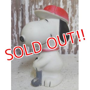 画像: ct-161110-11 Snoopy / 70's-80's Vinyl Squeak Toy "Golf"