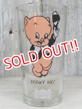 画像: gs-170111-02 Porky Pig / PEPSI 1973 Collector series glass (short)