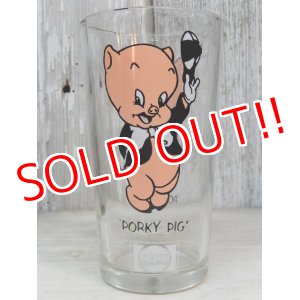 画像: gs-170111-02 Porky Pig / PEPSI 1973 Collector series glass (short)