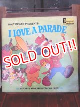 画像: ct-170301-05 Walt Disney Presents / I LOVE A PARADE 70's Record