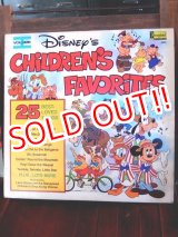 画像: ct-170301-04  Disney's Children's Favorites / 70's Record