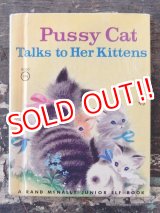 画像: bk-170301-03 Pussy Cat Talks to Her Kittens / Vintage ELF Books