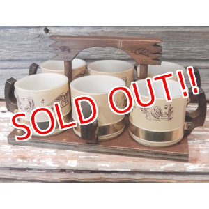 画像: kt-170301-06 Anchor Hocking × Siesta Ware / 1960's-1970's Western Mug Set