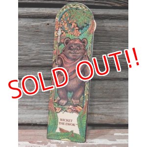 画像: ct-150505-89 STAR WARS / Wicket the Ewok 80's Bookmark