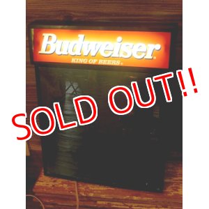 画像: dp-130801-11 Budweiser / 80's-90's Light Up Menu Sign