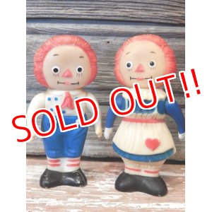 画像: ct-170401-07 Raggedy Ann & Andy / 1960's Soft Vinyl Doll