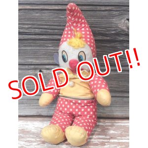 画像: ct-151104-07 Unknown Clown Plush Doll