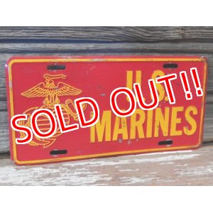 画像: dp-170403-03 U.S.MARINES 1980's〜Lisence Plate