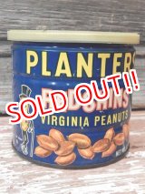 画像: dp-170404-03 Planters / Mr.Peanuts 1960's REDSKINS Virginia Peanut Tin Can