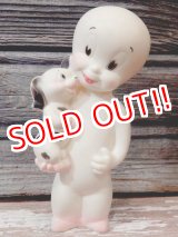 画像: ct-170404-08 Casper with Puppy / 1950's-1960's Rubber Doll