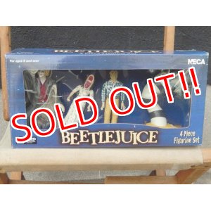 画像: ct-170501-13 Beetlejuice / Neca 2001 4 Piece Figurine Set