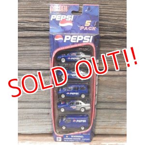 画像: dp-170404-07 Golden Wheels / PEPSI Die Cast Metal Car 5Pack