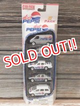 画像: dp-170404-07 Golden Wheels / diet PEPSI Die Cast Metal Car 5Pack